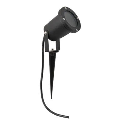 Corp de iluminat gradina, IP65, negru