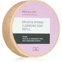 BrushArt Accessories Brush & Sponge cleansing soap sapun pentru curatare pentru pensule cosmetice Refill 40 g