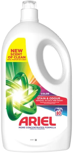 Detergent lichid Ariel - Color,pentru țesături colorate , 80 spălătorie