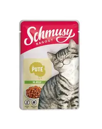 SCHMUSY RAGOUT curcan in aspic hrana pisica 22x100 g