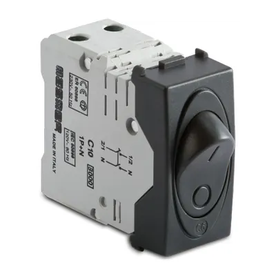 Intrerupator automat magnetotermic 1P+NC10A, 3000A, gri