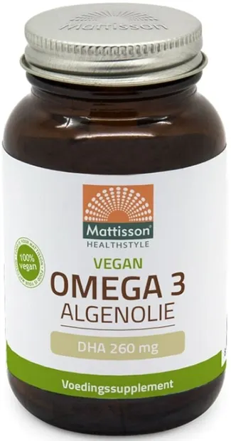 Omega-3 Algae Oil, 650 mg, 60 capsule, Mattisson Healthstyle