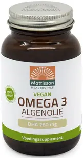 Omega-3 Algae Oil, 650 mg, 60 capsule, Mattisson Healthstyle
