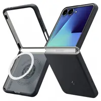 Husa MagSafe pentru Samsung Galaxy Z Flip7 F766, Spigen, Caseology Nano Pop, Neagra ACS11158