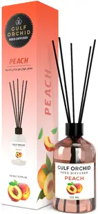 Odorizant cu bețișoare Gulf Orchid - Peach, 110 ml
