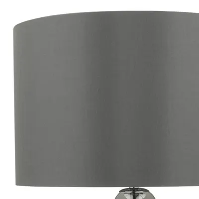 Veioza Quinn Table Lamp Smoked Glass With Shade