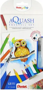 Creioane acuarele Pentel Aquarell CB9-12/FRH-SET1 - 12 culori
