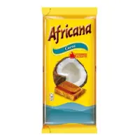 Ciocolata cu nuca de cocos, Africana 80g Engros