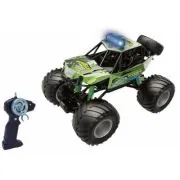 Masinuta cu Telecomanda Big Foot, Scara 1/10, 44cm, Verde