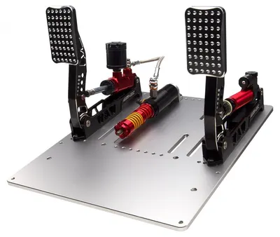 Pedale Simagic - P2000-S100RF, 2 pedale, Crimson Edition (PC)