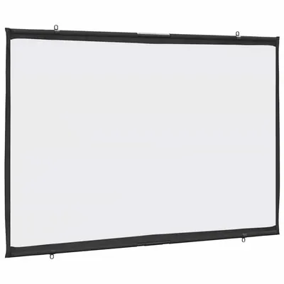 vidaXL Ecran de proiecție suspendat pe perete, 72 inci, format 16:9