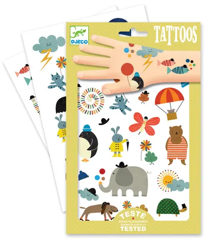 Tatuaje pentru copii Djeco - Lucruri mici frumoase