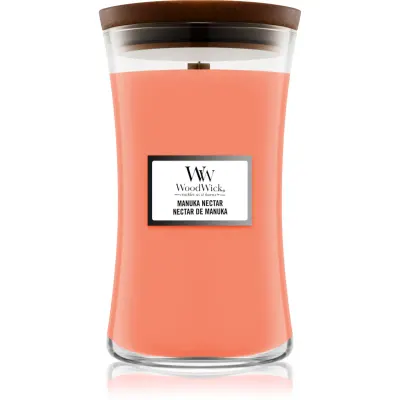 Woodwick Manuka Nectar lumânare parfumată 610 g