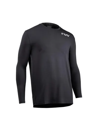 Tricou ciclism maneca lunga - Xtrail Jersey Long Sleeve - Black