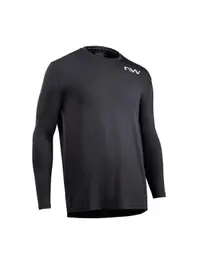Tricou ciclism maneca lunga - Xtrail Jersey Long Sleeve - Black
