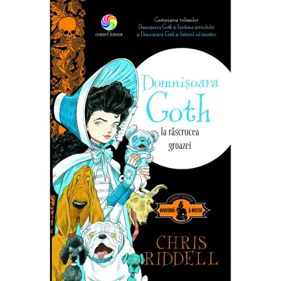Carte Editura Corint, Domnisoara Goth la rascrucea groazei, Chris Riddell