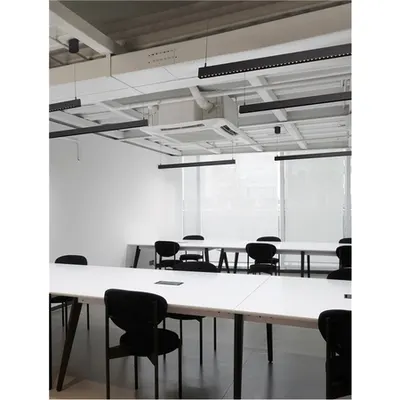 Sistem iluminat liniar LINEAR Nisipiu Negru Aluminiu Dimabil LED 25W 1625Lm AC 220-240V 3000K UGR<8 CRI>90 IP20 Beam Angle: 30°