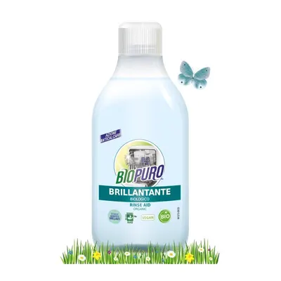 Solutie de clatire pentru masina de spalat vase hipoalergena ecologica 250ml Biopuro