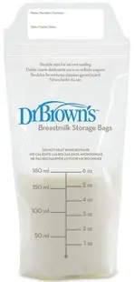 Pungi de lapte matern Dr. Brown's - 25 bucăți, 180 ml