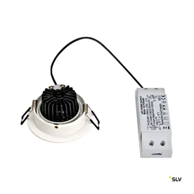 New Tria Led Dl Round Set, Alb Mat, 6w, 3000k, 38°
