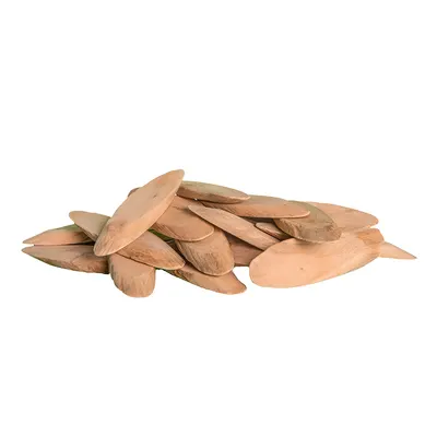 Bucăți ovale din lemn - 250 gr