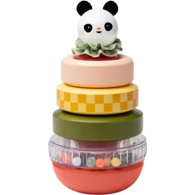 Taf Toys Pyramida Panda turn de construcție 9m+ 1 buc