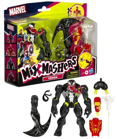 Figură de acțiune Hasbro Marvel MixMashers - Venom, 12 cm