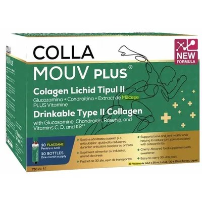 Collamouv Plus colagen lichid tip II, 25 ml x 30 fiole, Deutsche Heilmittel GmbH