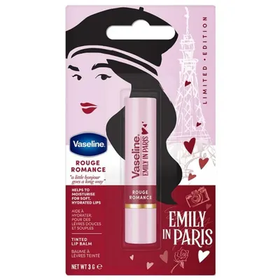 Balsam de Buze Vaseline Emily In Paris, Rouge Romance, 3 g