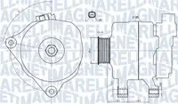 Alternator (14v, 80a) Potrivit Citroen C4 I, C5 Ii, C8, Nemo, Xsara, Xsara Picasso; Fiat Fiorino Minivan, Ulysse; Peugeot 206, 307, 406, 607, Bipper Tepee 1.1-2.2 04.97-