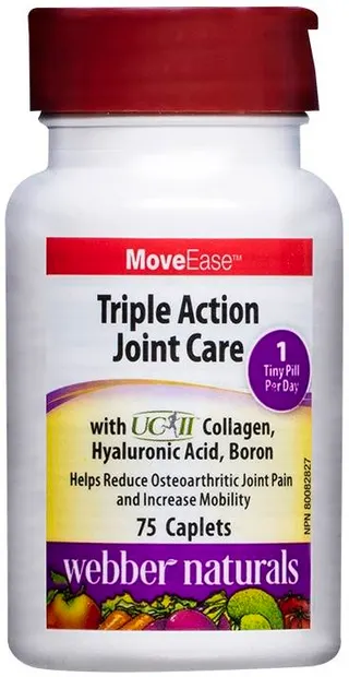 MoveEase Triple Action Joint Care, 75 capsule, Webber Naturals