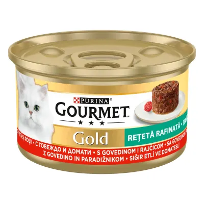 GOURMET GOLD Savoury Cake, Vita si Rosii, 85 g