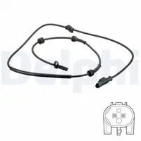 Senzor ABS Spate Dreapta Stanga potrivit ALFA ROMEO 156, GT 1.6-3.2 02.97-09.10