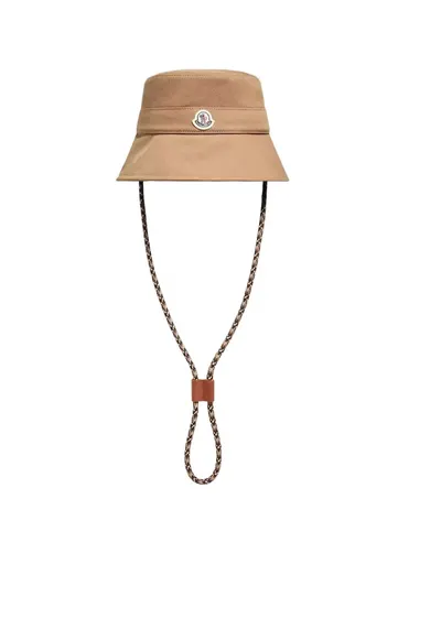 Palarie dama - Logo Gabardine Bucket - Bej