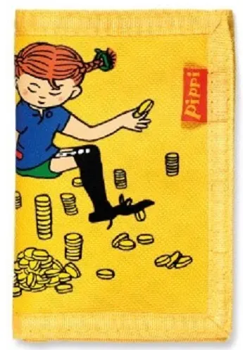 Portofel pentru copii Micki Pippi - Pippi Longstocking, galben