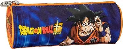Penar școlar cilindric Panini - Dragon Ball, cu un fermoar