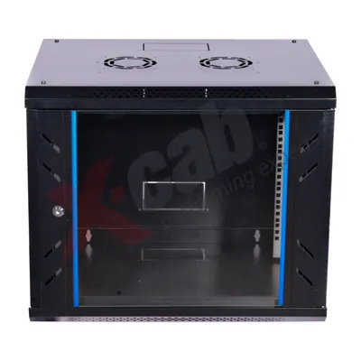 Cabinet metalic de perete 19', tip rack wallmount, 6U 600x450 mm, Xcab seria N, Negru