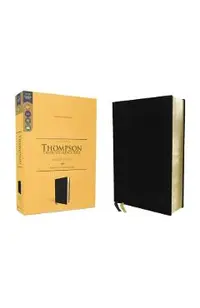Kjv, Thompson Chain-Reference Bible, Large Print, European Bonded Leather, Black, Red Letter, Comfort Print