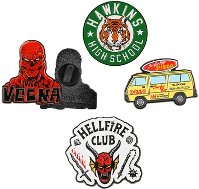 Set insigne CineReplicas Television: Stranger Things - Season 4