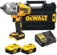 Cheie impact cu acumulator DeWALT - DCF900P2T-QW, 18V, 2 x DCB184 5.0 Ah