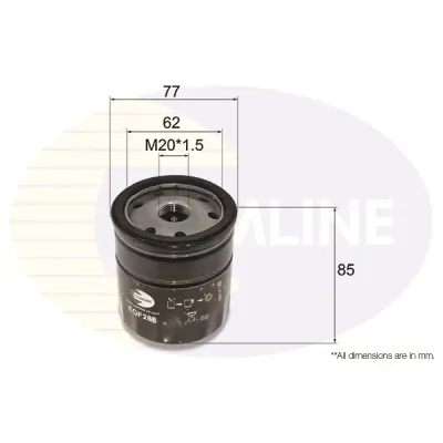 Filtru ulei COMLINE EOF288