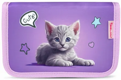 Penar Belmil - Little Kittens, cu 1 fermoar si pliu dublu