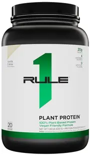 Plant Protein, cremă de vanilie, 630 g, Rule1