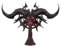 Replică Pure Arts Games: Diablo IV - Mephisto Art Mask, 1/2, 43 cm