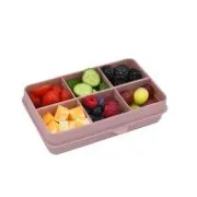 Cutie Snack 6 Compartimente, Melii Luxe, Pink