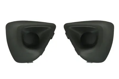 Grila bara fata dreapta/stanga potrivit OPEL VIVARO B 2014-2019 - (set, plastic, negru)