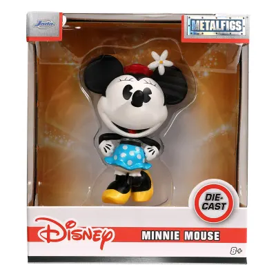 Figurina metalica, Jada, Disney Minnie Mouse, 10 cm