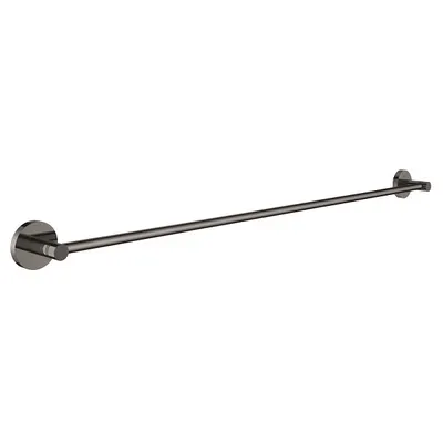 Suport prosop Grohe Essentials 40386A01, 800 mm, fixare ascunsa, lucios, Hard Graphite