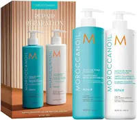 Moroccanoil Set Repair - Șampon și balsam reparator, 2 х 500 ml