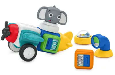 Jucărie activă Baby Einstein - Cuburi, Dive & Soar, 11 piese